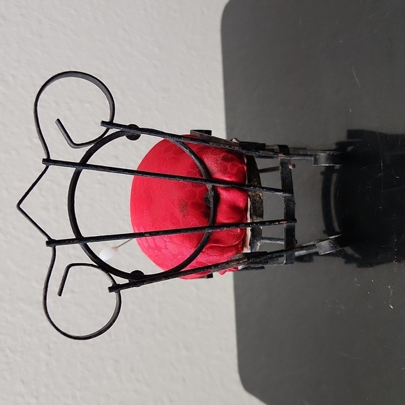 Vintage Mini Metal Rocking Chair Pin Cushion - Picture 3 of 4